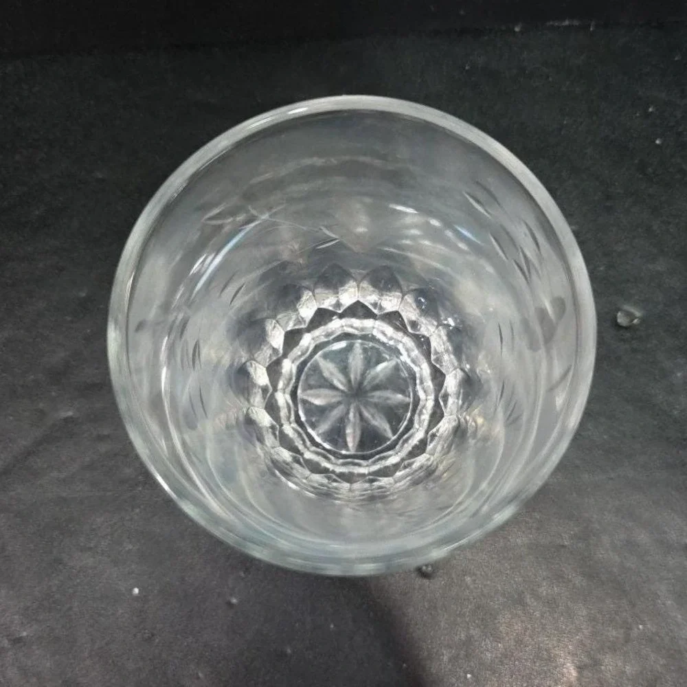 Princess House Heritage Tumbler, Vtg Etched Floral Glass, Replacement Drinkware‎